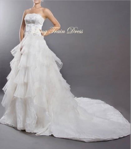 結婚式 L 11号 ウエディング ドレス OPN2640