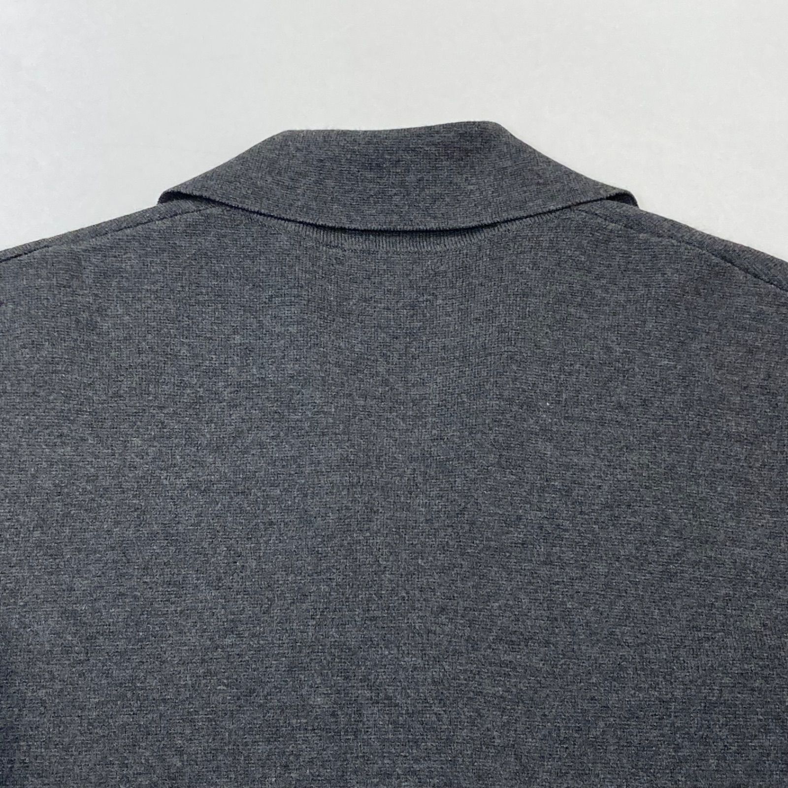 美品 PLST プラステ レーヨンブレンド ニットダブルジャケット