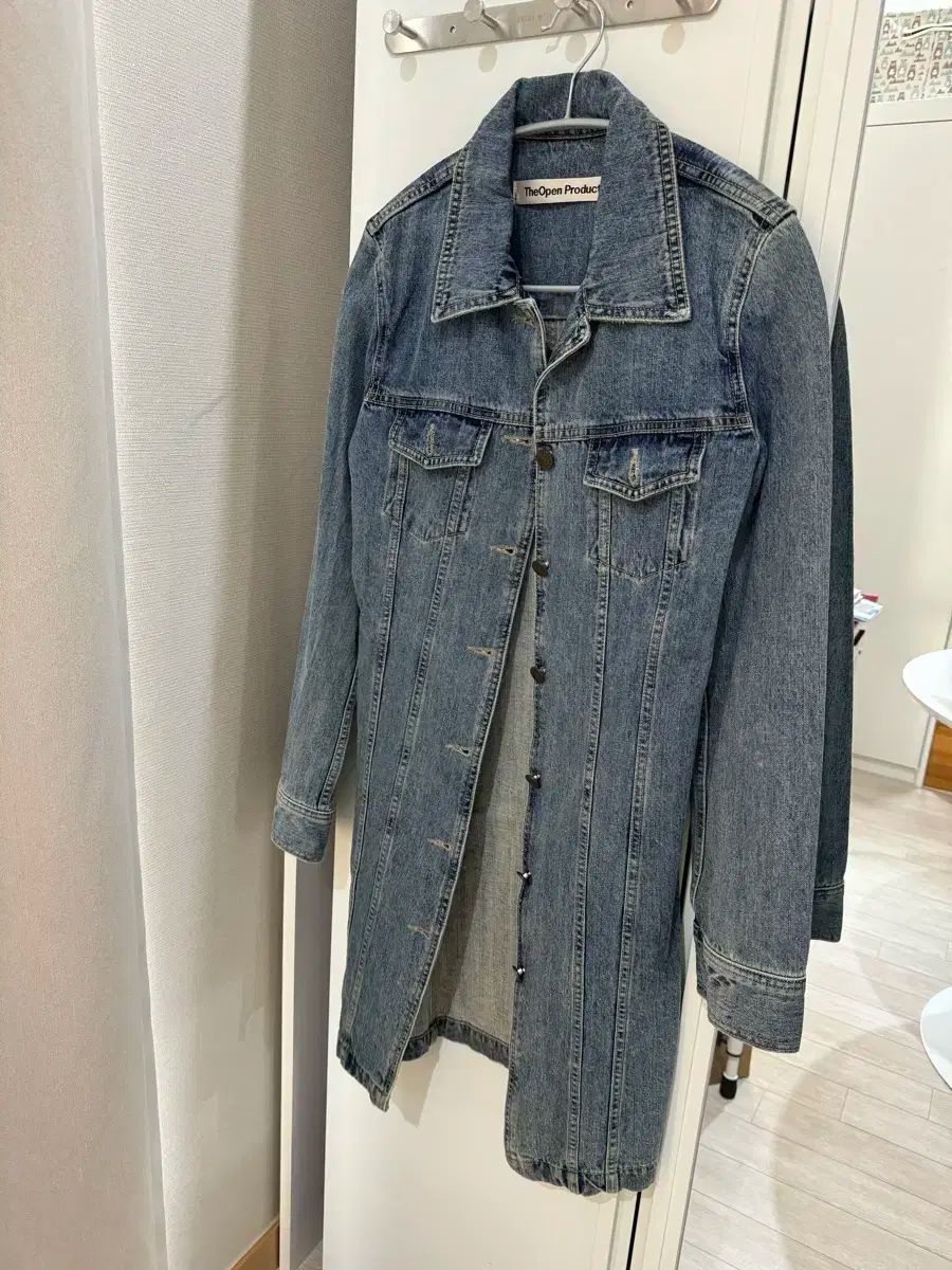 ザオープンプロダクト デニムジャケット デニムワンピース