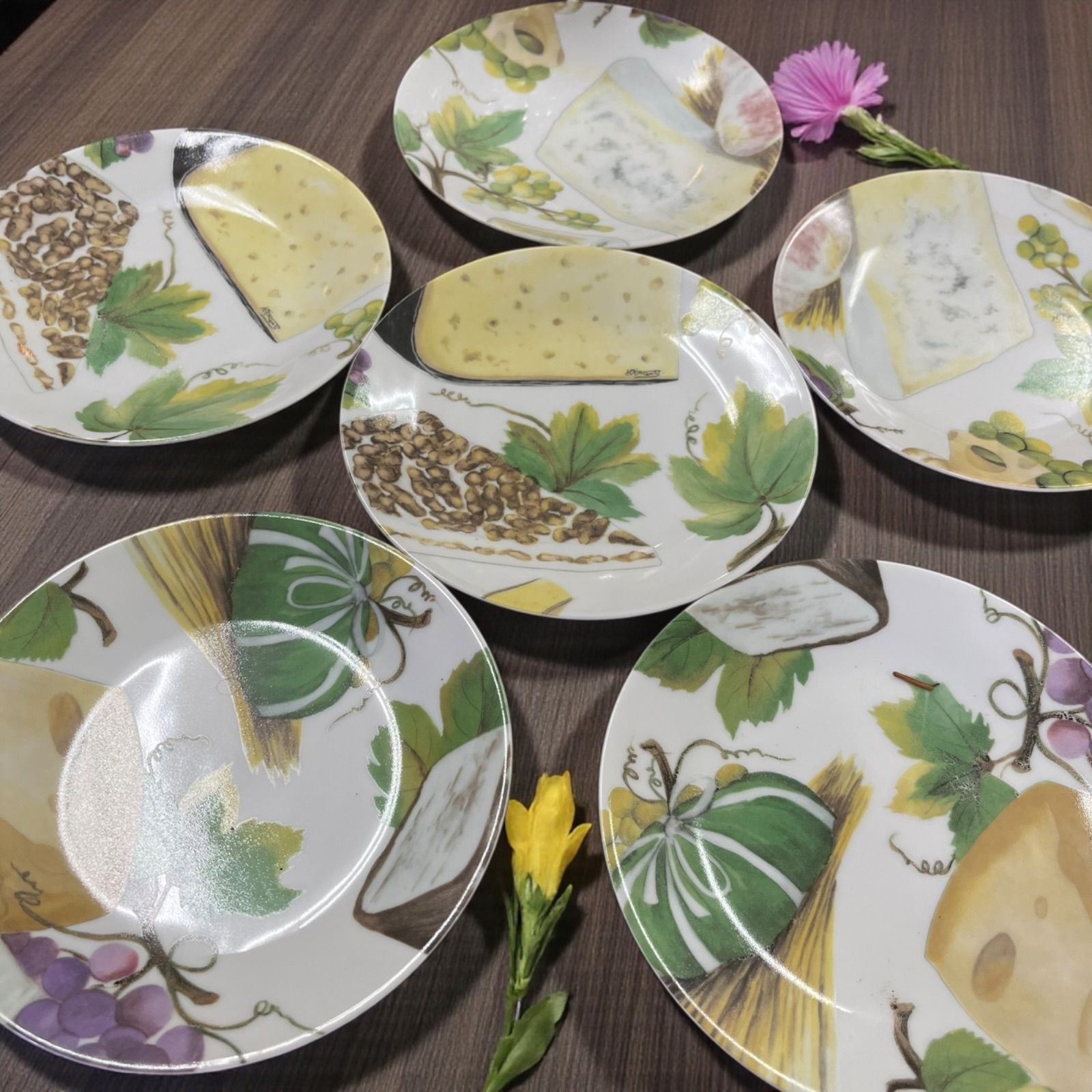 ☆Philippe Deshoulieres フィリップ デズリエ 皿 PHILIPPE DESHOULIERES プレート 6枚セット 食器 キッチン フィリップ