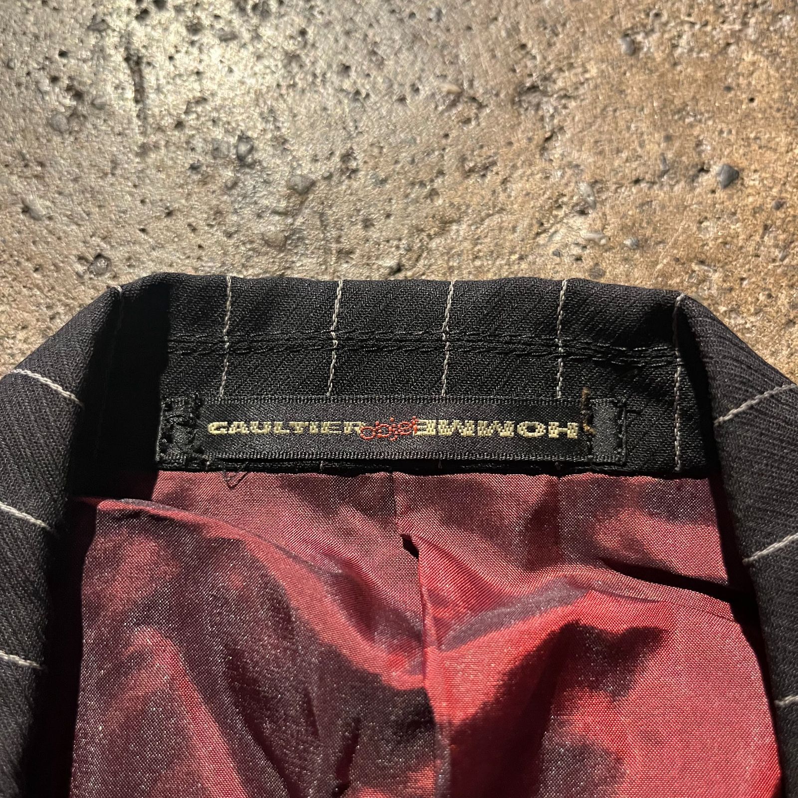 Jean Paul GAULTIER HOMME Objet 90s ストライプセットアップ ジャン