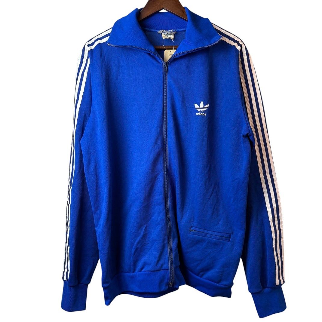 adidas Finland Track Jacket Blue × White Size 58