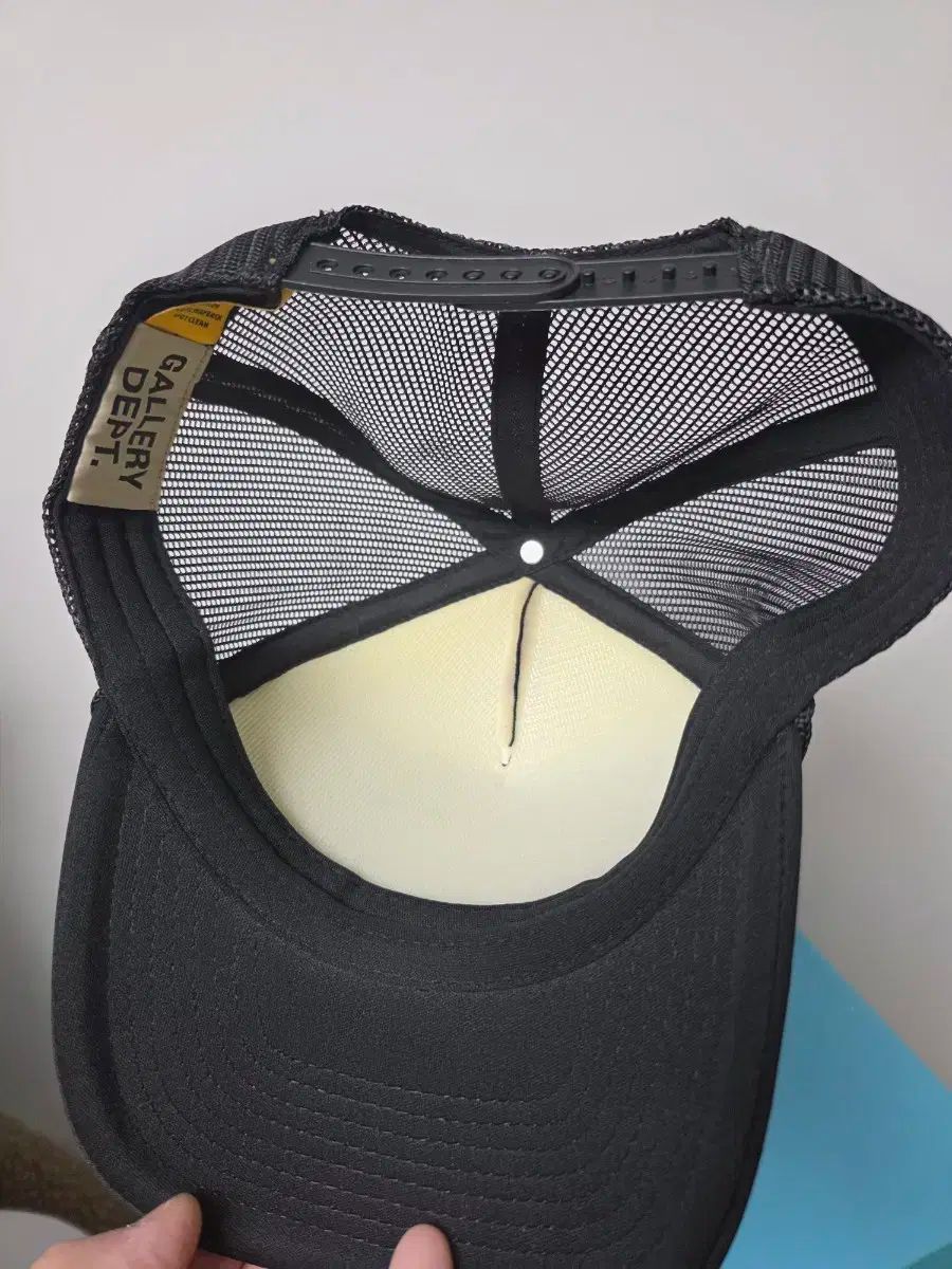 ギャラリー デパートメントファイブ ブラック メッシュキャップ 帽子