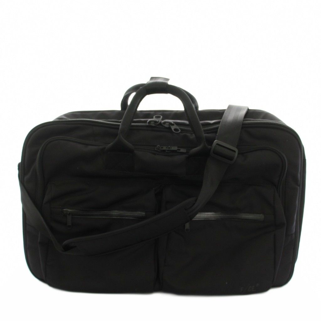 エフシーイー F CE. エーユー3 wayブリーフ AU 3 WAY BRIEF ブリーフケース ハンドバッグ ショルダーバッグ リュックサック ナイロン 黒 ブラック YT