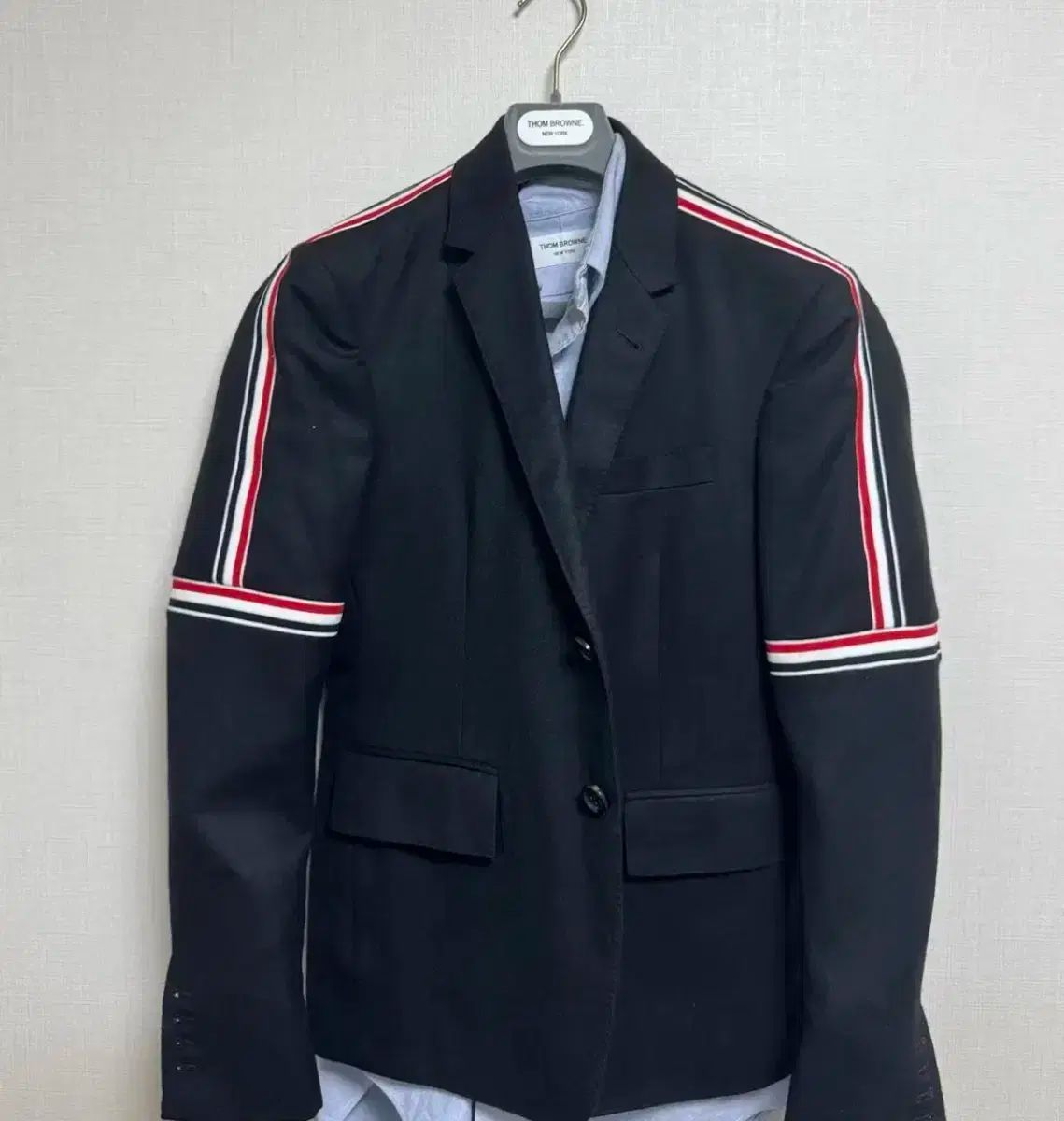 トム ブラウン 3本線 ブラック ブレーザー 2 ほぼ