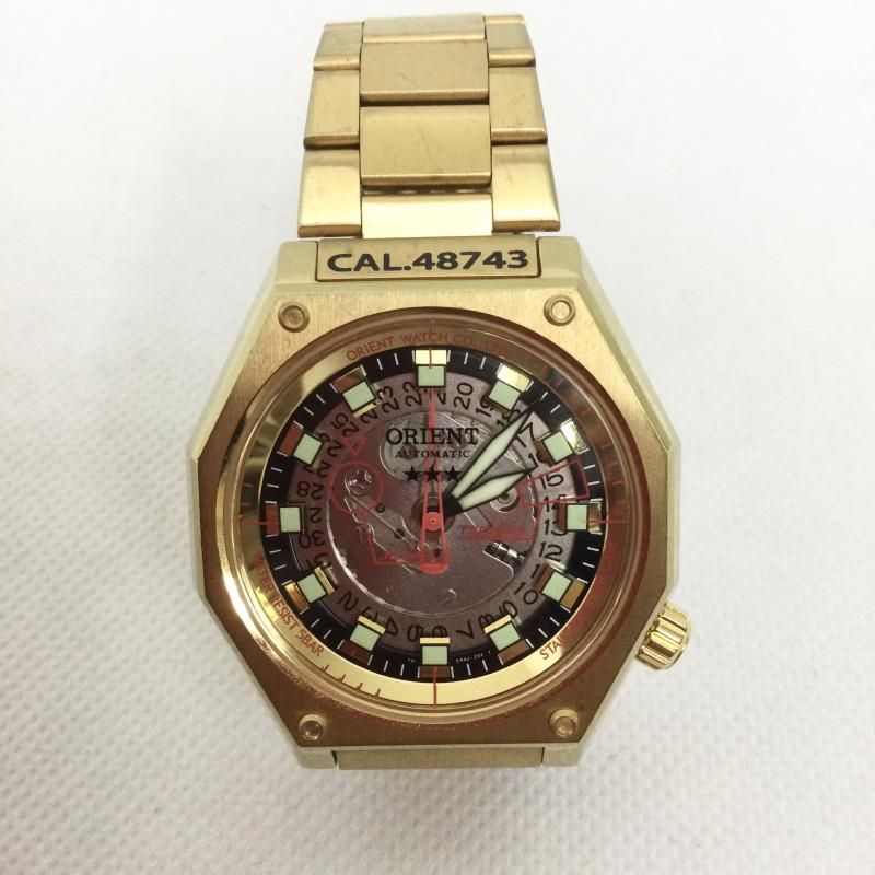 オリエント ORIENT CAL.48743 AUTOMATIC ERAJ-A0 自動巻き メンズ - ISItems 古着 50146937