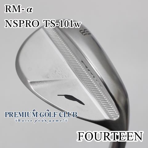B-ランク ウェッジ フォーティーン RM-α NSPRO TS-101w wedge 58 4767