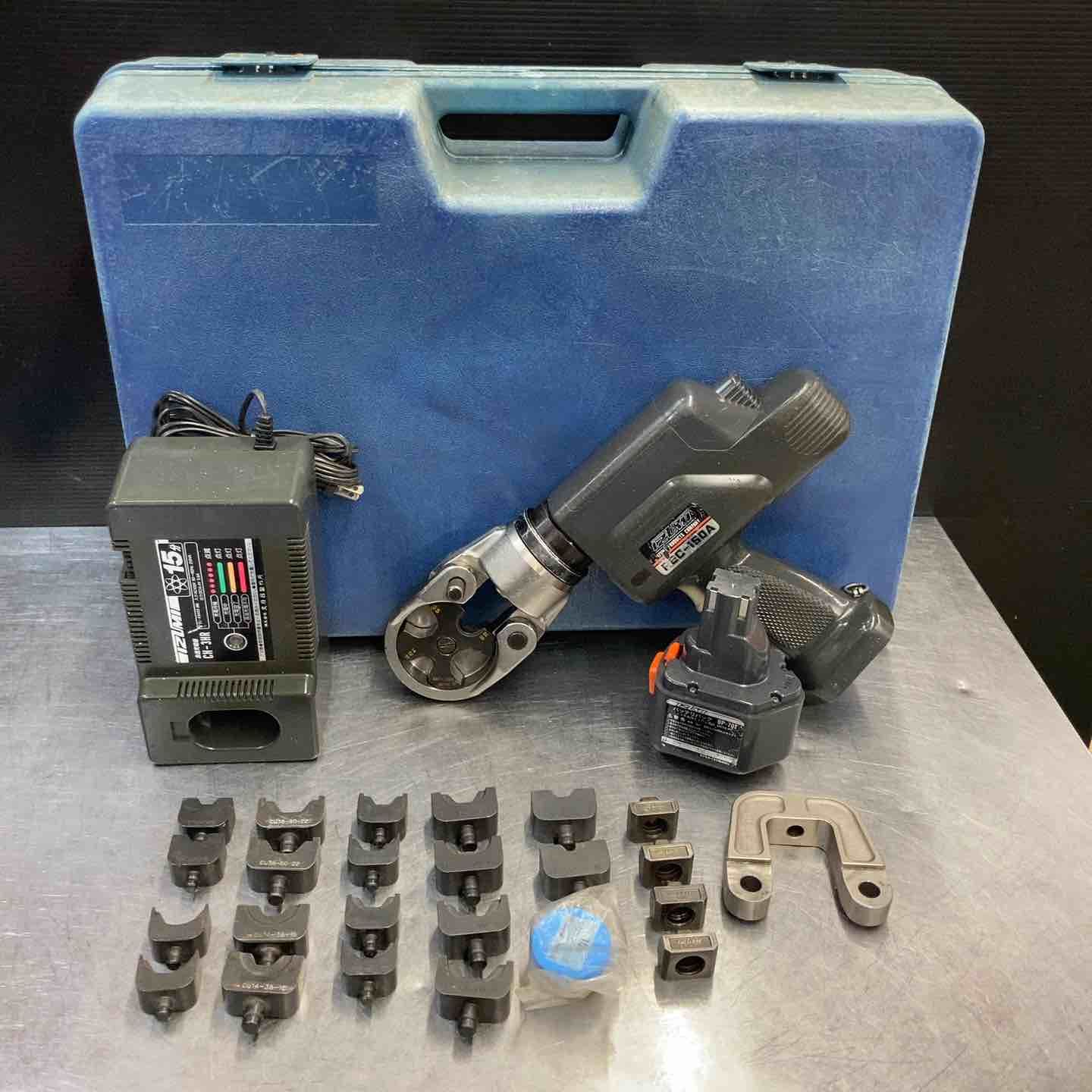 品 泉 IZUMI コードレス圧着機 REC-150A コマ多数付属 東大和店