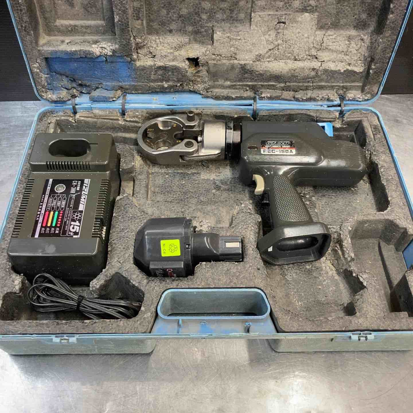 品 泉 IZUMI コードレス圧着機 REC-150A コマ多数付属 東大和店