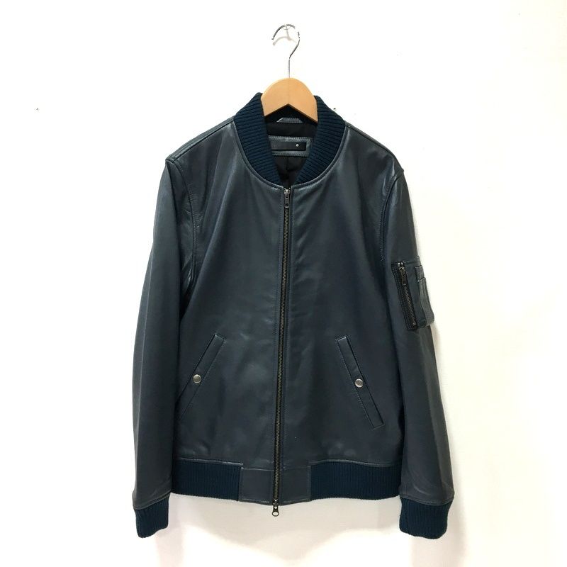 LIUGOO リューグー ブルゾンジャケット ネイビー Lサイズ メンズ バイクウェア オートバイ ツーリング TA 3690