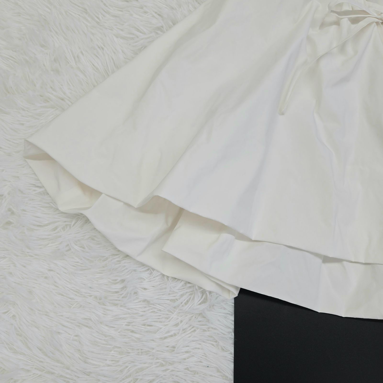 タフタケープブラウス デザインブラウス