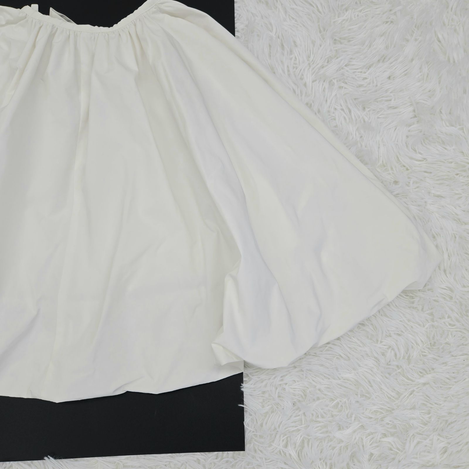  ウィムガゼット タフタケープブラウス デザインブラウス オフハウス その他 トップス