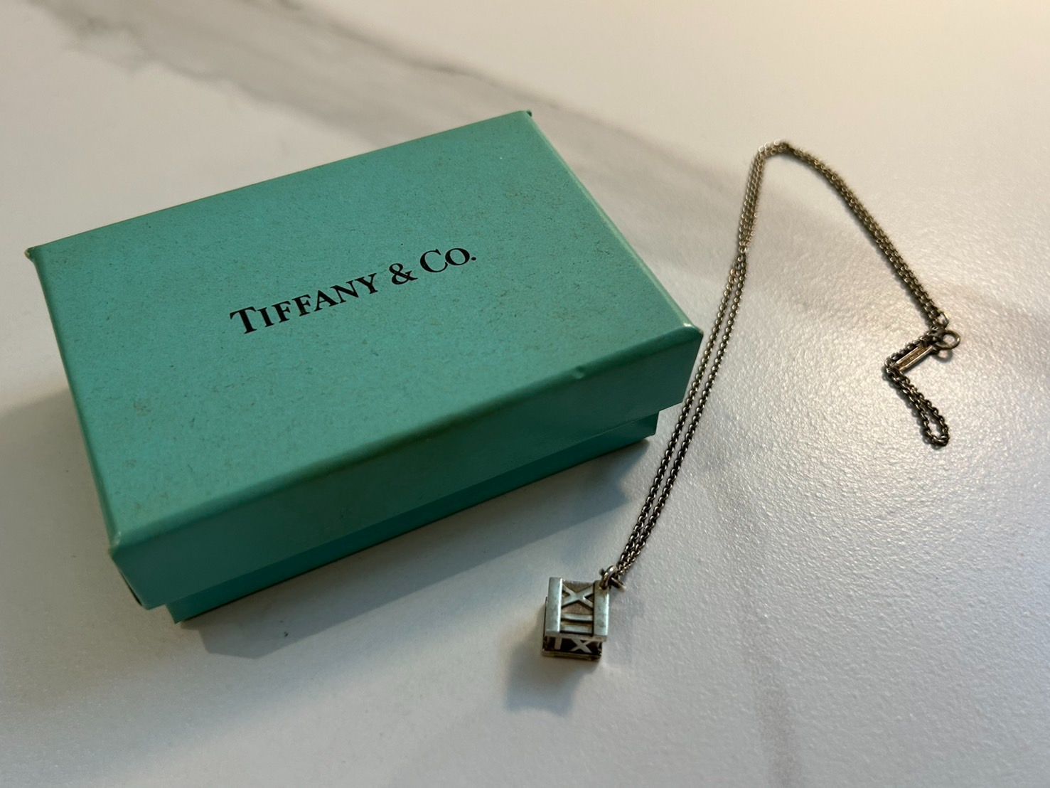 Tiffany ティファニー ペンダントトップ アトラスキューブ