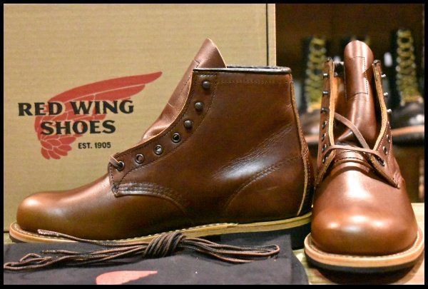 6.5D 24年 レッドウィング 9422 ベックマン シガー エクスカリバー プレーントゥ 9016 9416 ブーツ redwing HOPESMORE FH127
