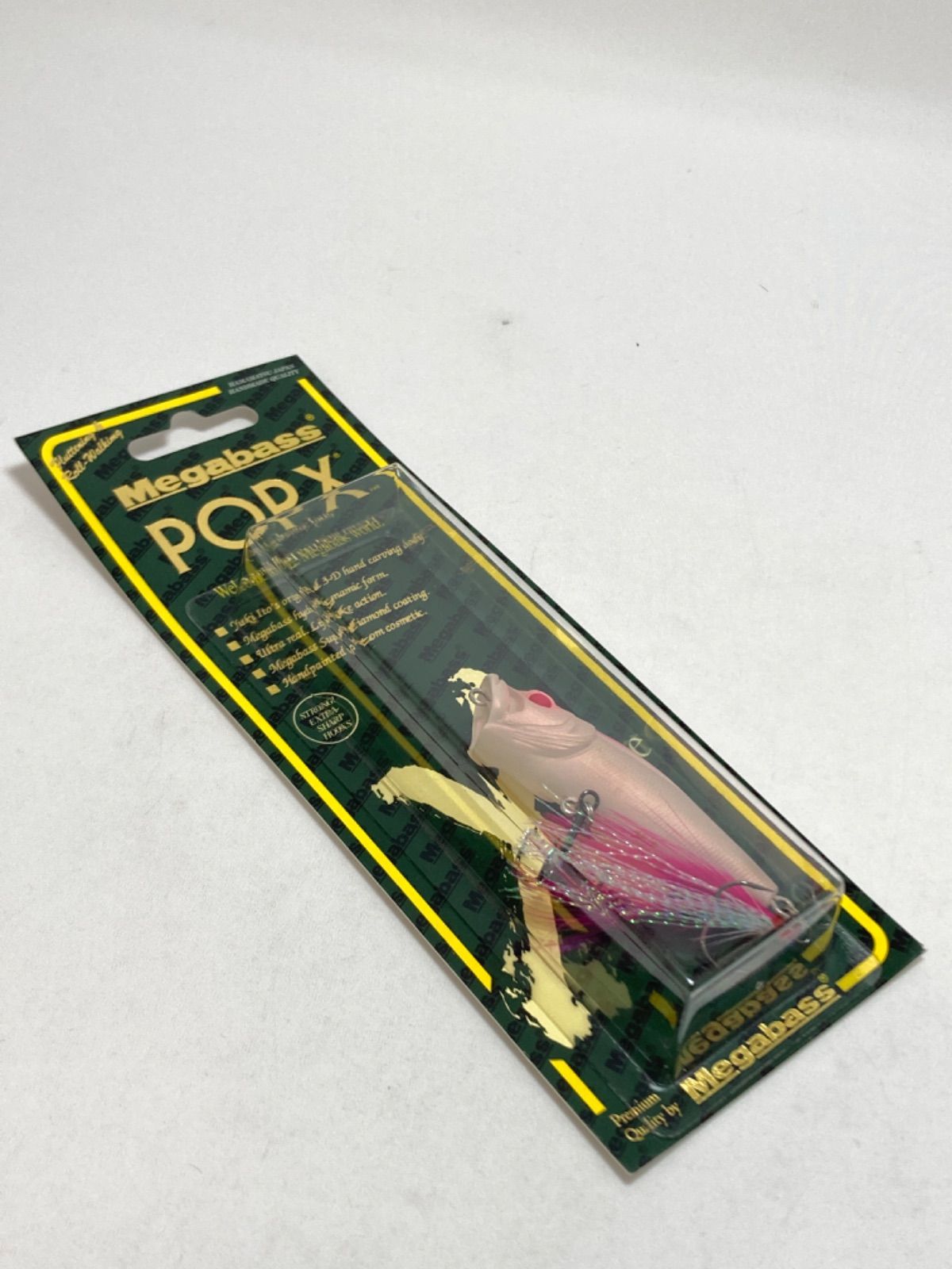 メガバス POP-X WHITE PANNON NO USAGI 2点セット ルアー