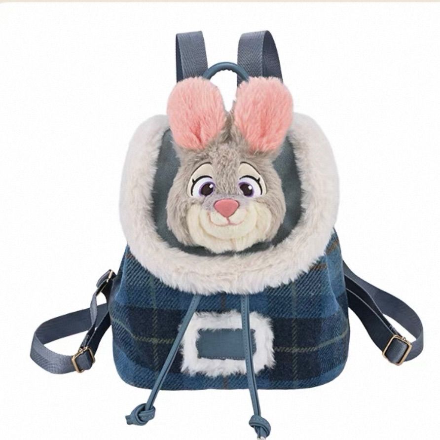 海外限定 ディズニー ズートピア リュック ぬいぐるみ ニック ジュディ