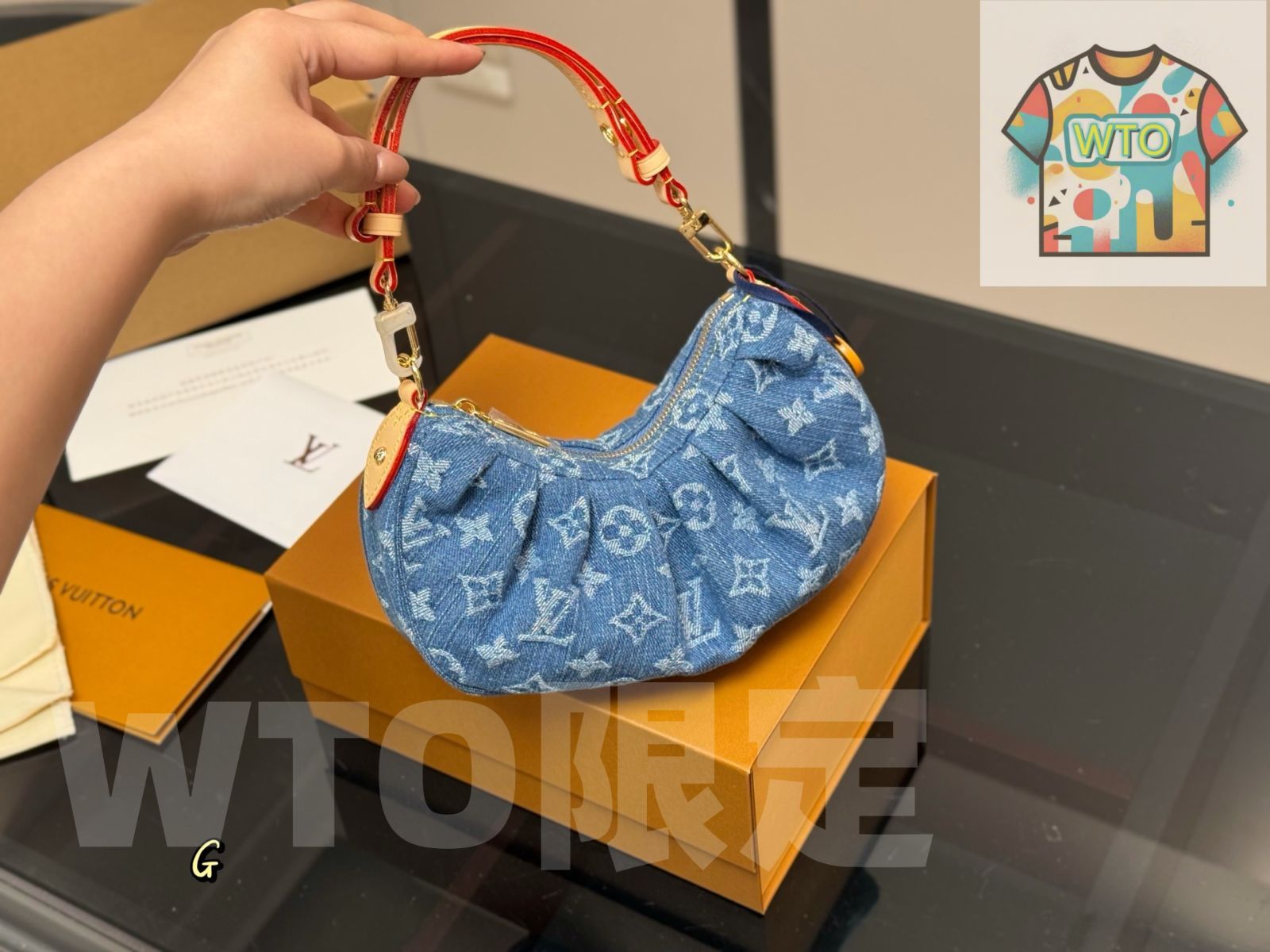 今日 Louis Vuitton ルイヴィトン デニム ピース 肩帯の調節が特別に便利であるのが特徴です-WTO輸入1