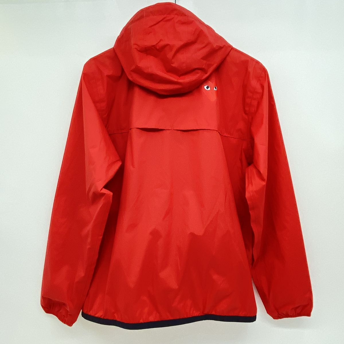 PLAY COMME des GARCONS コムデギャルソン PLAY K-WAY FULL ZIP HOODIE ナイロン ジャケット ジップアップ Mサイズ