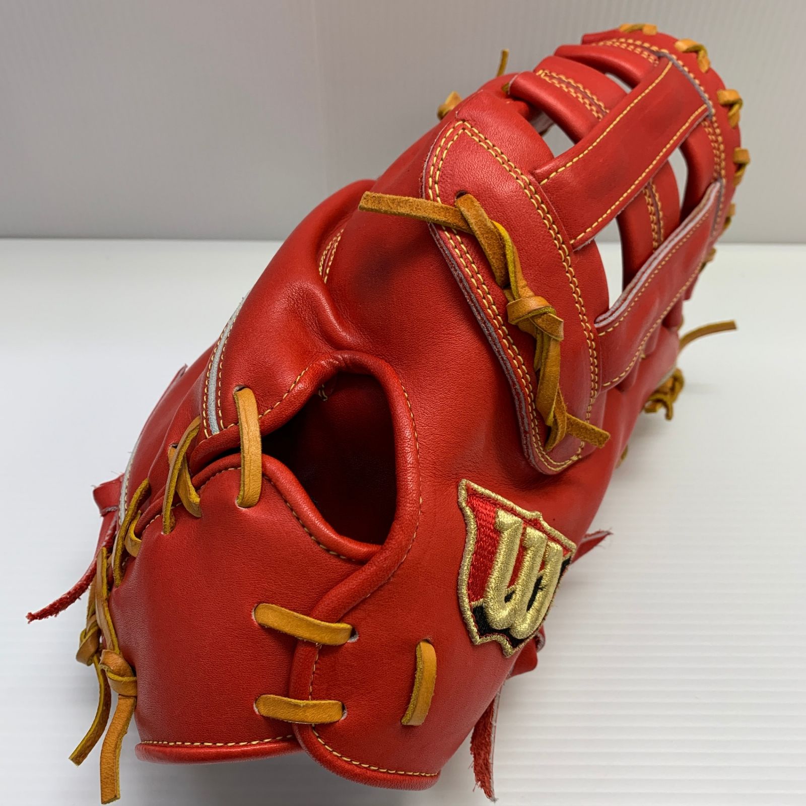 ウィルソン Wilson ウィルソンスタッフ 軟式 大人 一般 ファーストミット 一塁手 グローブ グラブ 右投げ RWS36D 品 グローブ袋付き 野球 6875