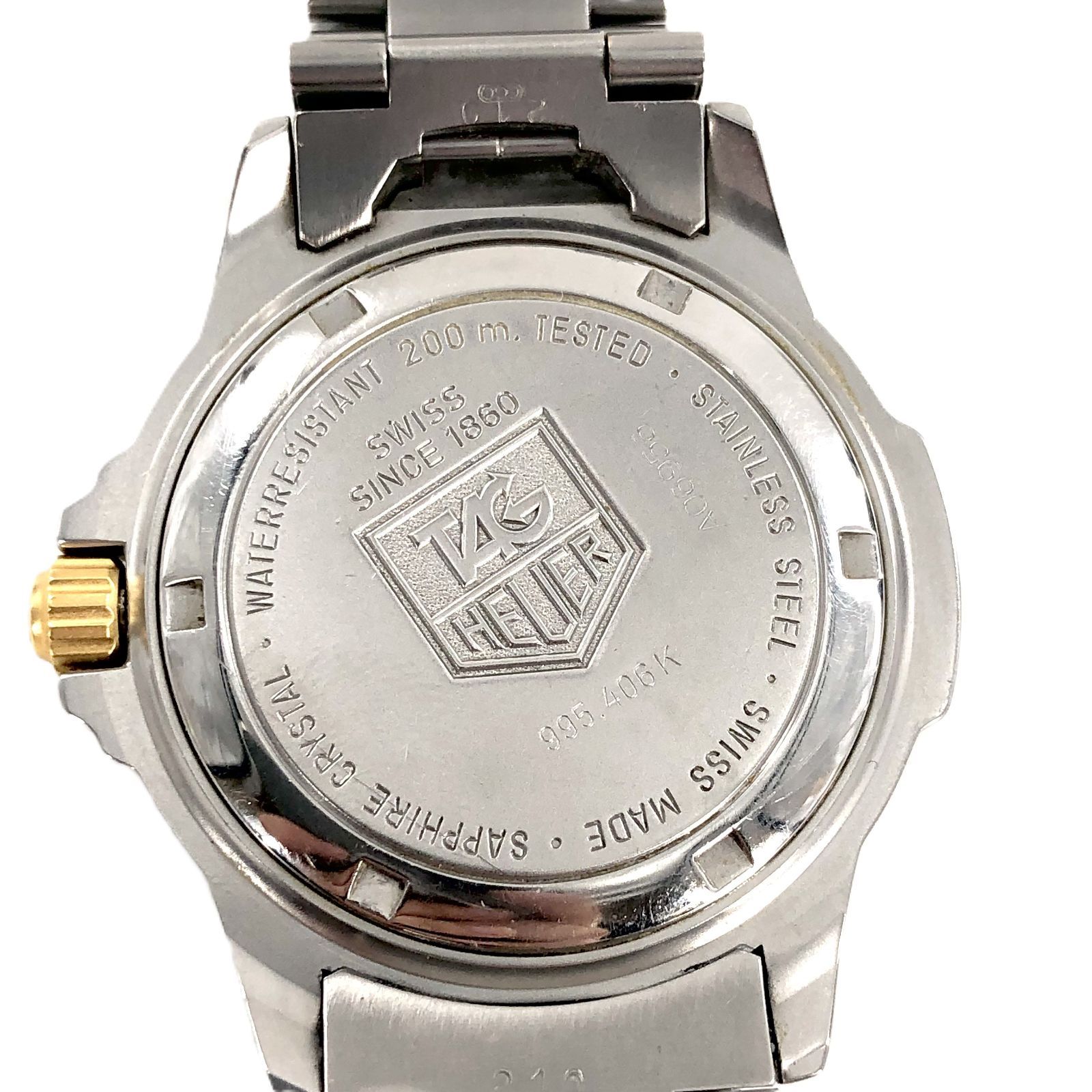 TAG HEUER タグホイヤー 995.406K プロフェッショナル 200 SS×GP 