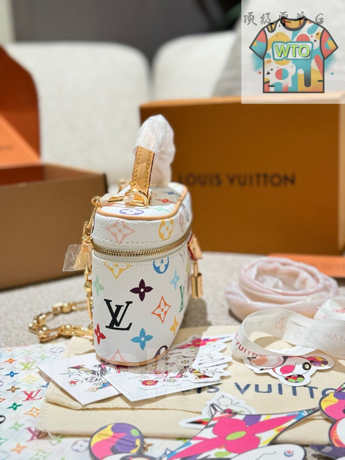 ホワイトマルチ ナローヴァニティ