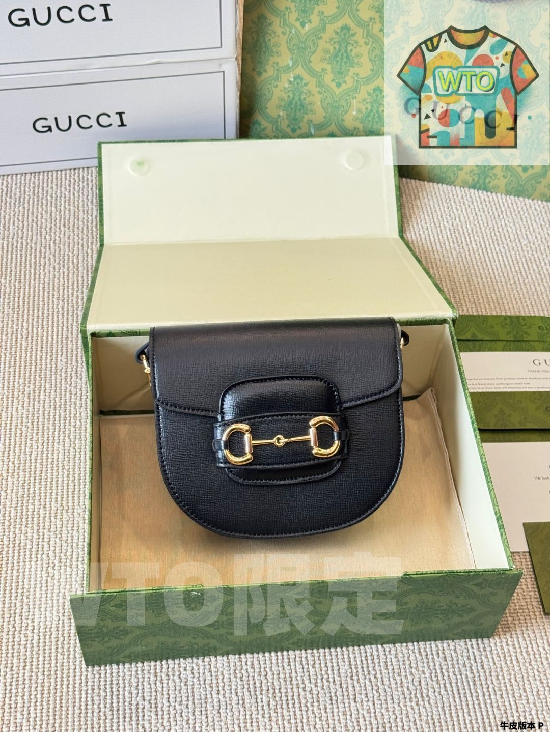 今日 Gucci グッチ ホースビット 新しい半円デザイン-WTO輸入1