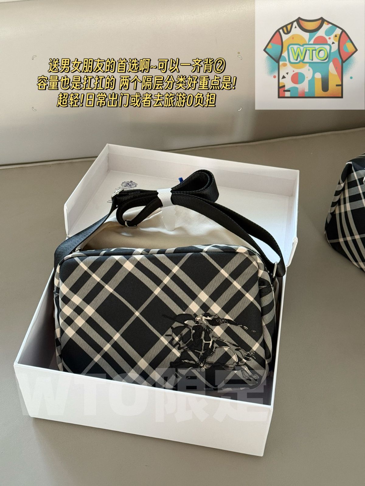 今日 Burberry バーバリー カメラバッグ 超軽量で使いやすいのが特徴です-WTO輸入1