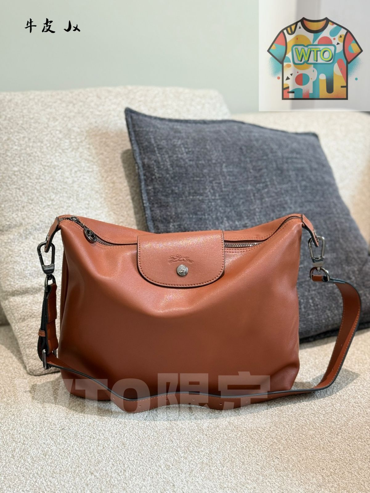 今日 Longchamp ロンシャン ホボ アンダーアーバッグ シリーズ 大容量で実用的なのが特徴です-WTO輸入1