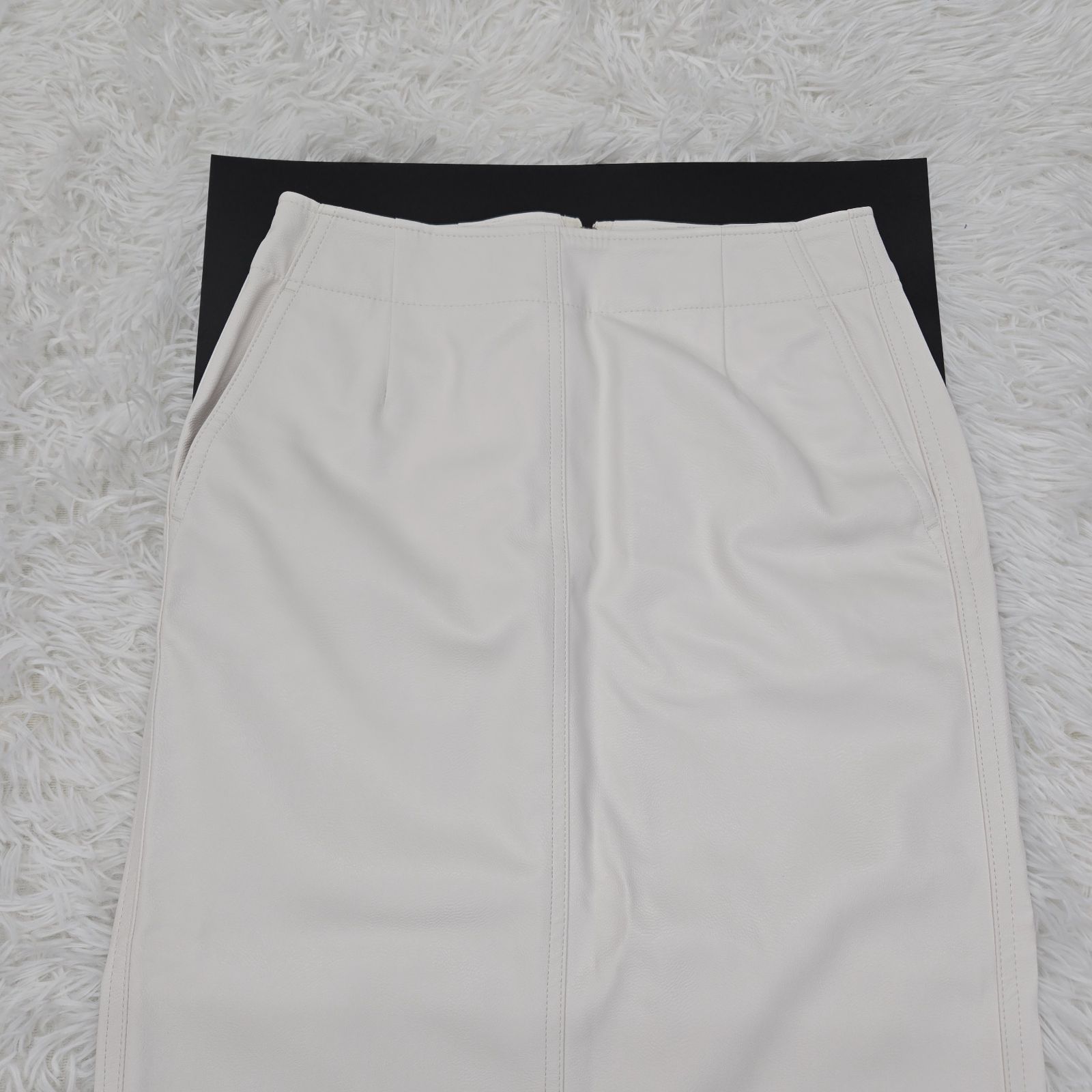 ミューズドゥドゥーズィエムクラス RECTEXタイトスカート フェイク