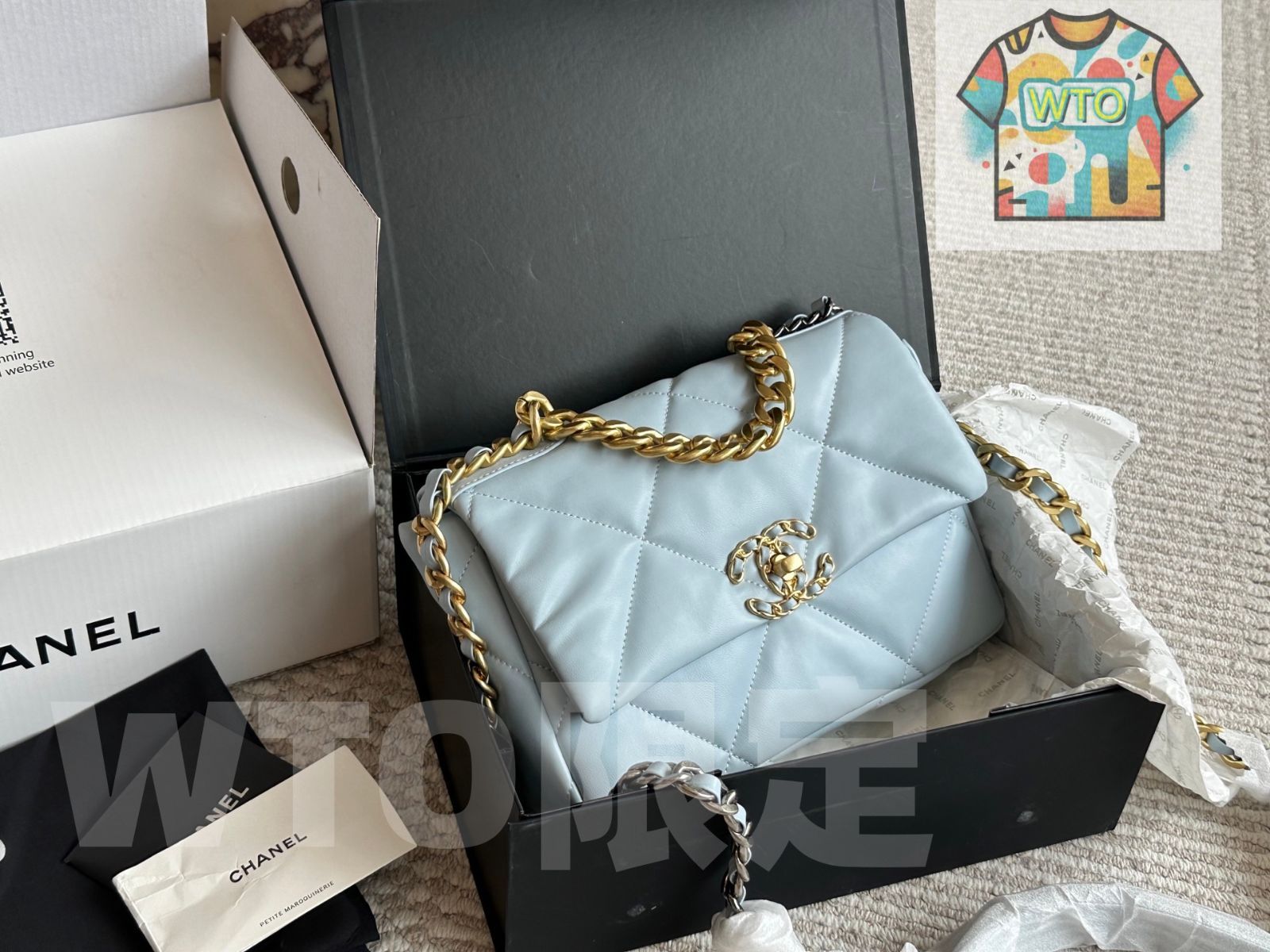 今日 Chanel シャネル 19bag 質感が高く 推奨できる-WTO輸入1