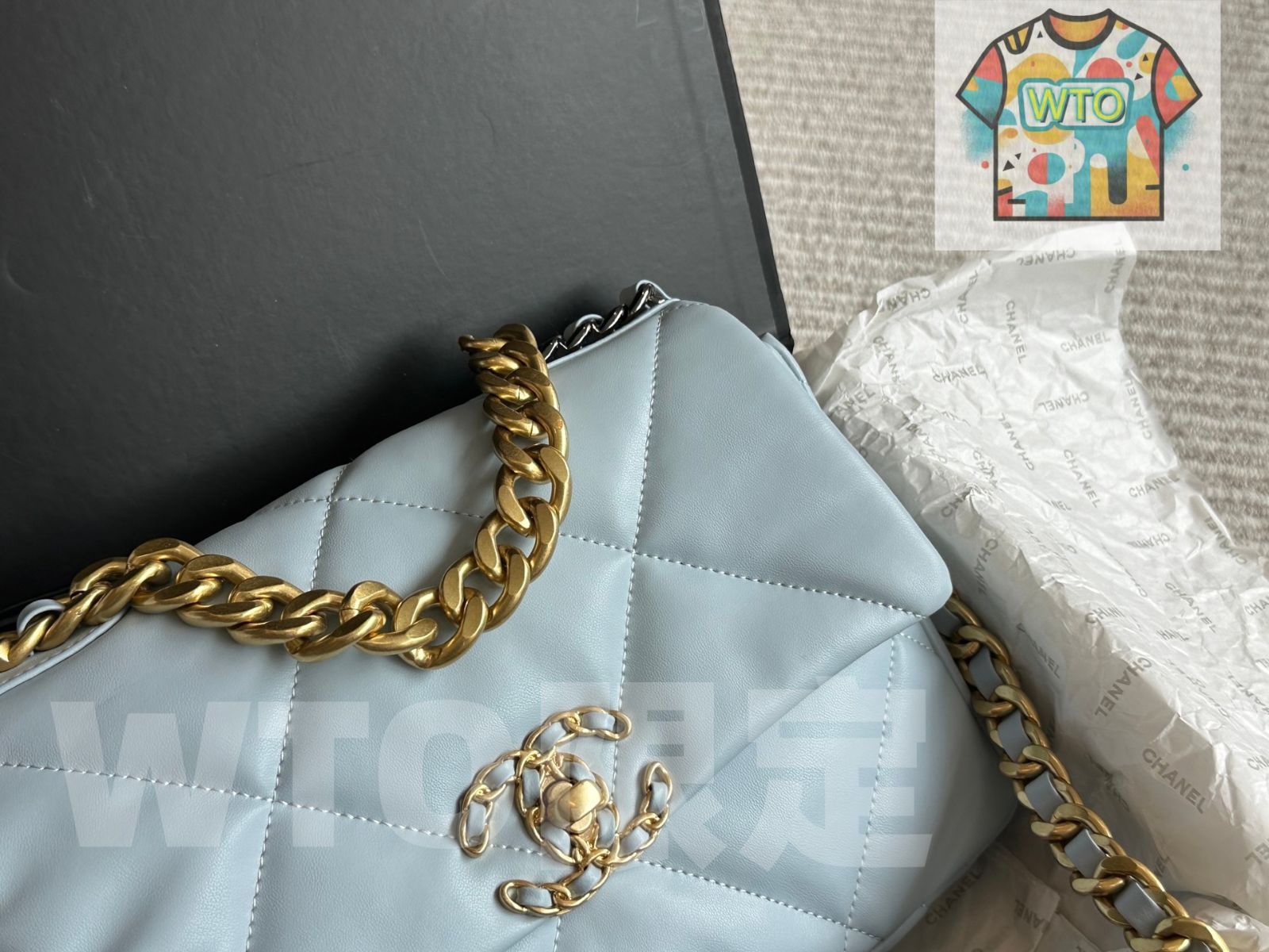 今日 Chanel シャネル 19bag 質感が高く 推奨できる-WTO輸入1