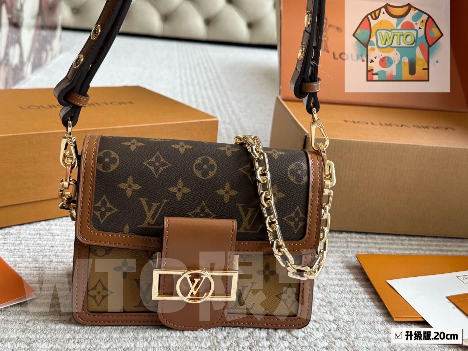 今日 Louis Vuitton ルイヴィトン ダフネ アップグレード版 シリーズ ハードウェア改良で安定性に優れるのが特徴です-WTO輸入1