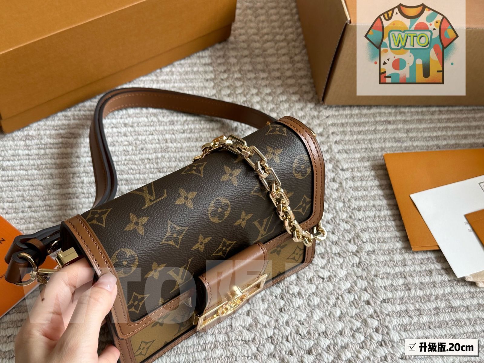 今日 Louis Vuitton ルイヴィトン ダフネ アップグレード版 シリーズ ハードウェア改良で安定性に優れるのが特徴です-WTO輸入1