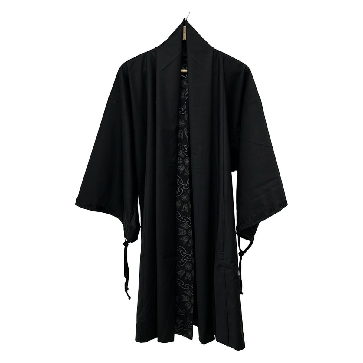 SOU・SOU 黒 ロングコート スタンドカラーロングコート