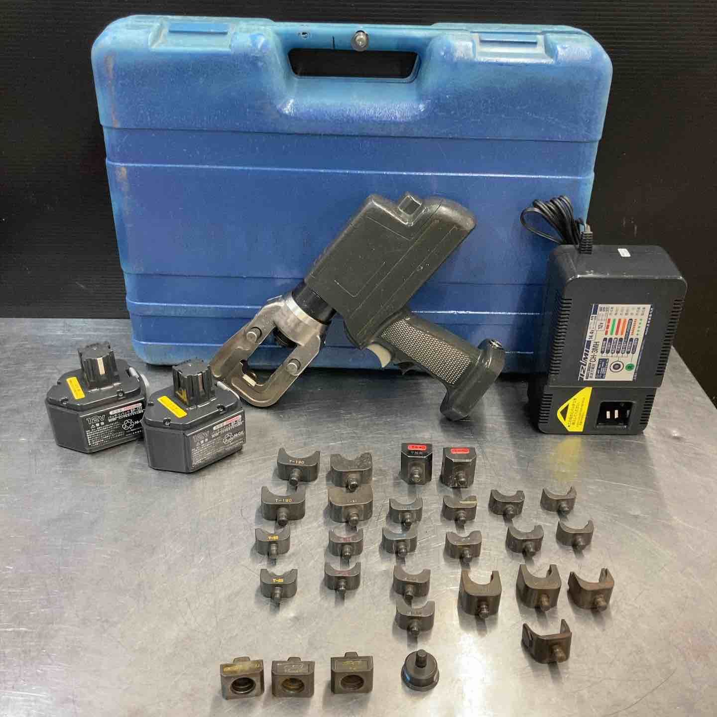 品 泉 IZUMI コードレス圧着機 REC-150EM コマ多数付属 東大和店