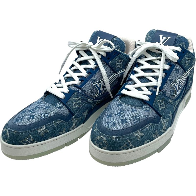 ルイ・ヴィトン LOUIS VUITTON トレイナーライン モノグラムデニム