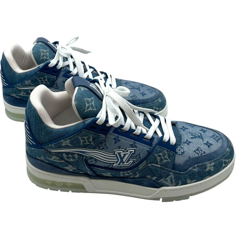 ルイ・ヴィトン LOUIS VUITTON トレイナーライン モノグラムデニム