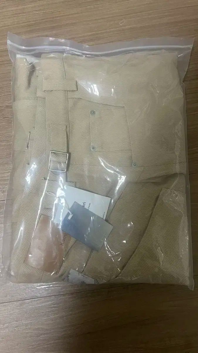 3 カミエン タイタン サルエルパンツ ベージュ