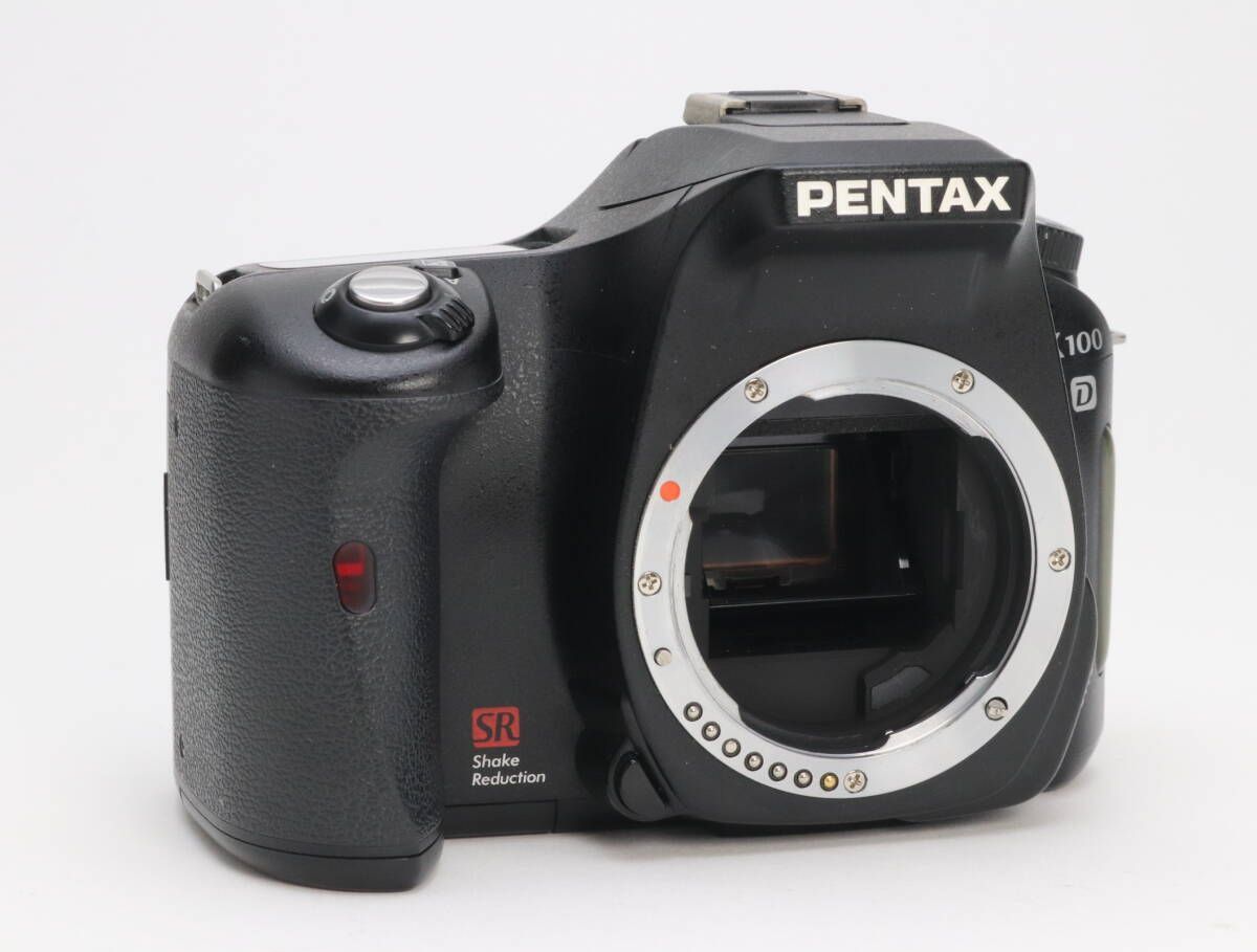 AB- PENTAX ペンタックス K100D DA 18-55mm F3.5-5.6 AL シャッター数 22 835枚 初期不良返品対応 111-86