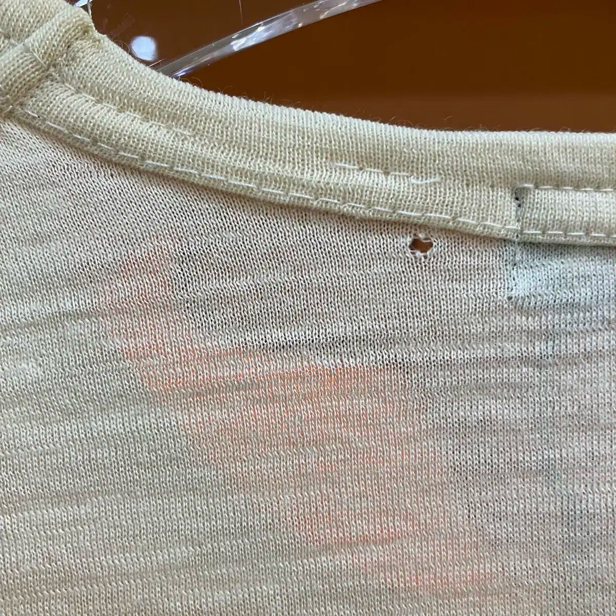 トリコット アイボリー