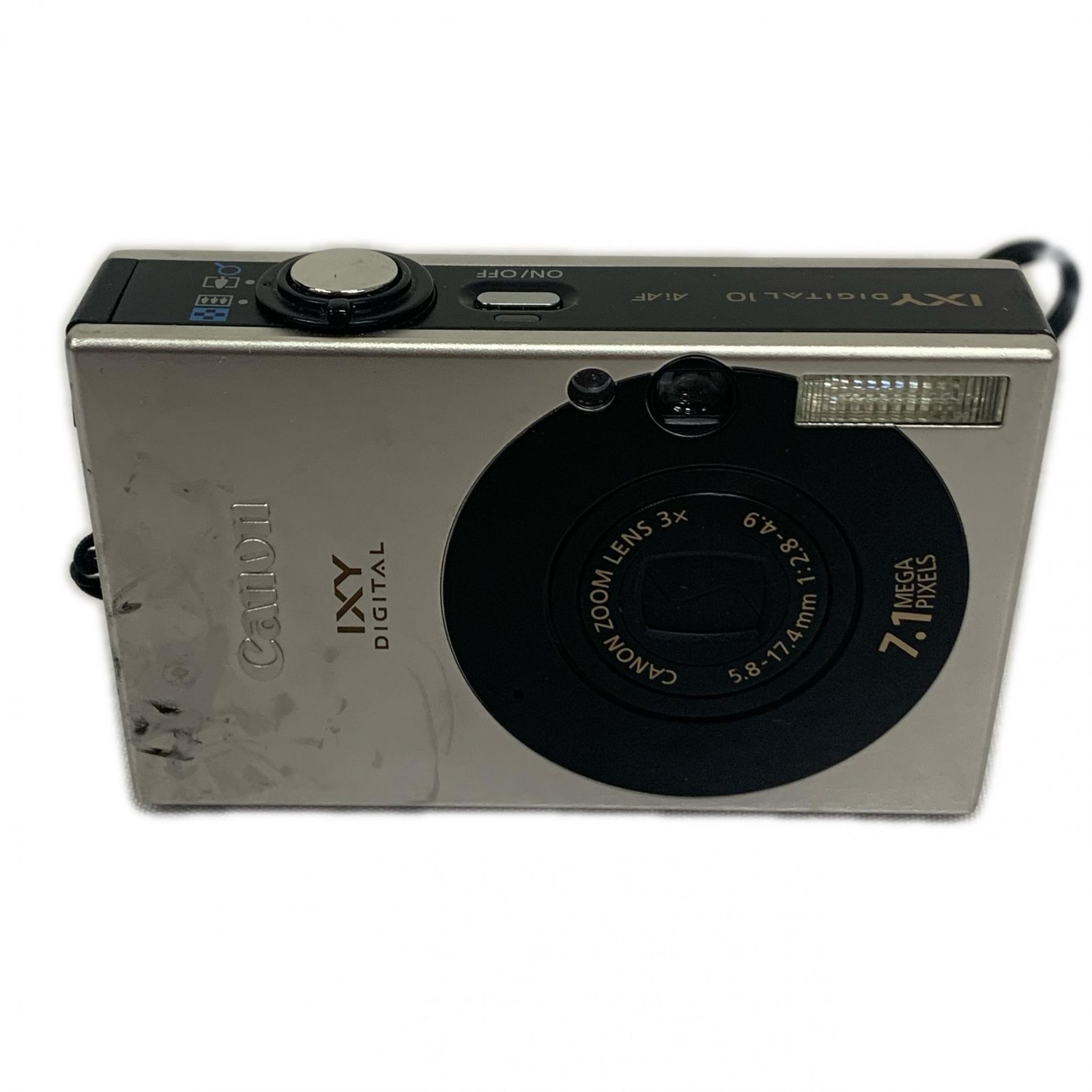 canon キャノン デジタルカメラ IXY DIGITAL 7.1MEGA PIXELS PC1228 デジタルカメラ シルバー 通⚪︎