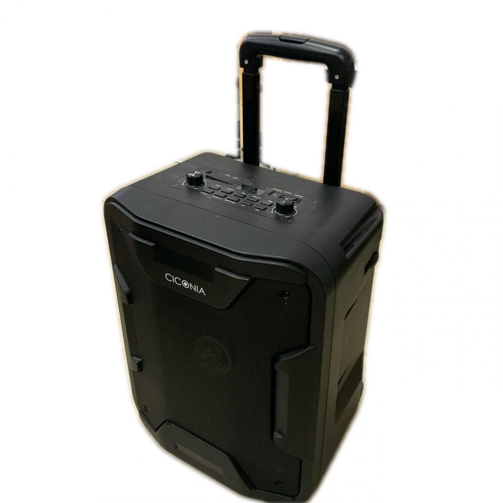 CICONIA チコニア ポータブルスピーカー ワイヤレス キャリー TY-1800 オーディオ機器 ブラック 通⚪︎