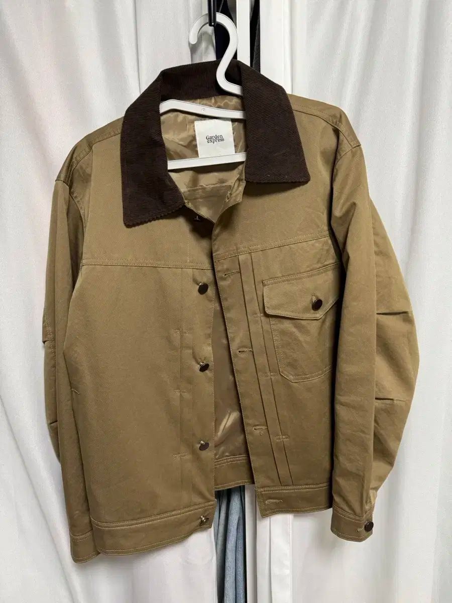 ガーデンエクスプレス コーデュロイKARA トラッカージャケット