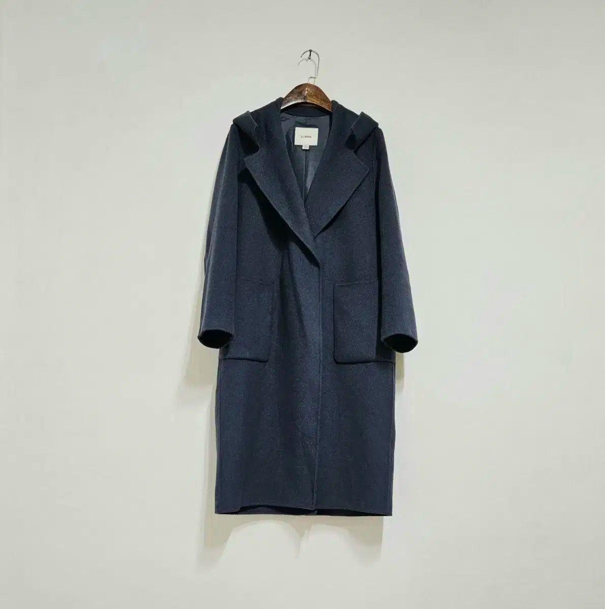 ソンジョンワン SJ WANI ウールカシミア ハンドメイド フードコート