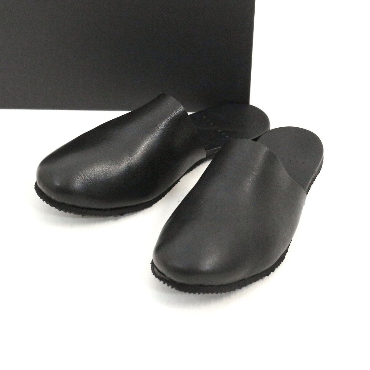 BISHOOL ビシュール Hand Craft Leather Sabot ハンドクラフトレザーサボ サンダル 36