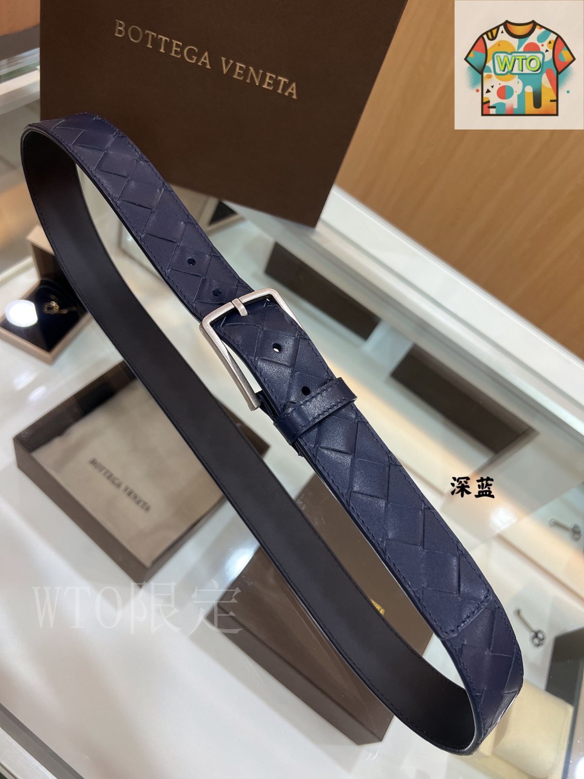 今日 Bottega Veneta ボッテガ ヴェネタ レザーベルト