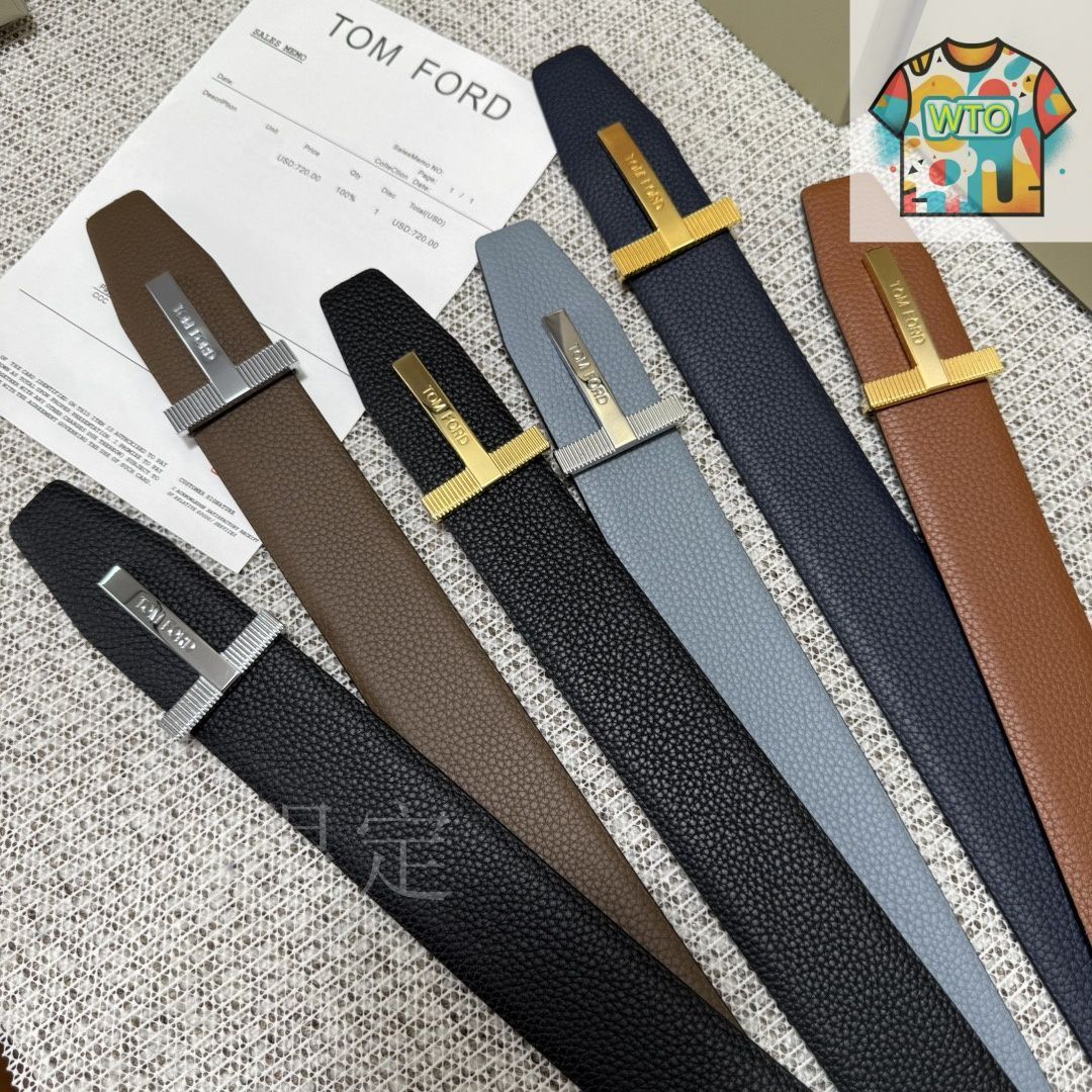 今日 Tom Ford トムフォード ダブルフェイス 1st Layer Leather Belt