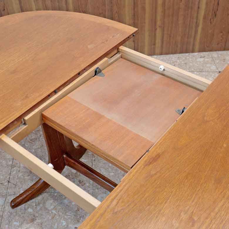 ダイニングテーブル ネイサン オーバル イギリス チーク 完成品 NATHAN