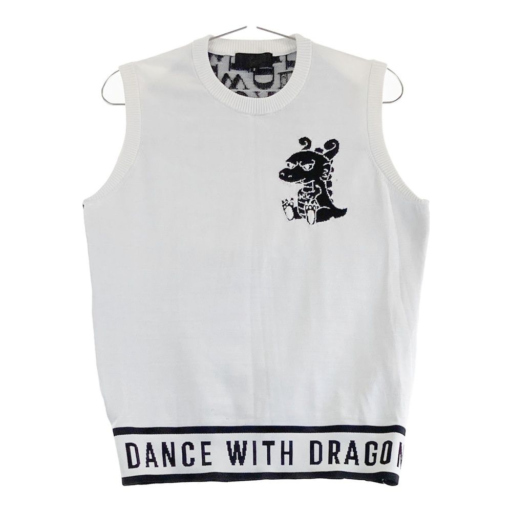 Dance With Dragon ニットベスト サイズ：3 DANCE WITH DRAGON ダンスウィズドラゴン ニットベスト