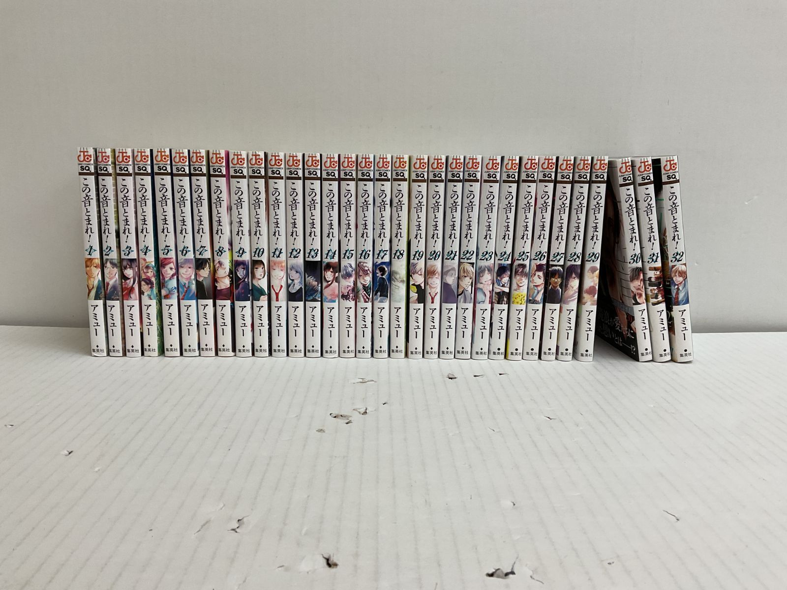 005 08 Y 2616 セットコミック この音とまれ 32巻セット 11 15